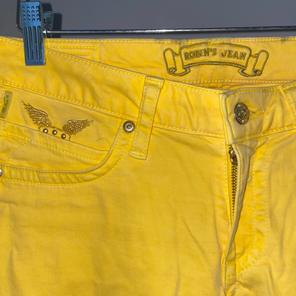 Yellow Robins Jean 27 - Picture 3 of 5
